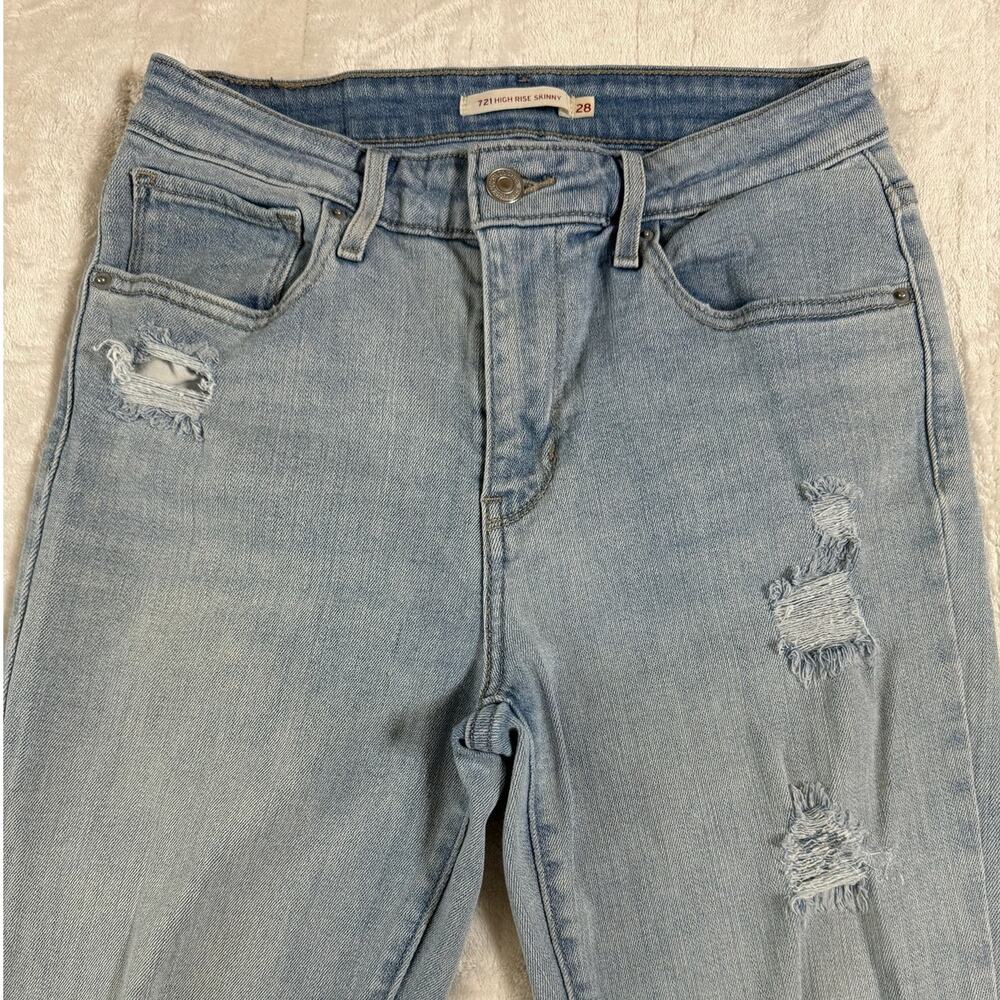 Levi's Strauss & Co Women's 721 High Rise Skinny Size 28 USED